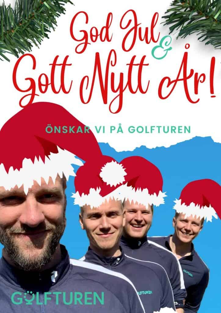 Golfturen hälsar alla en god jul och ett gott nytt år!