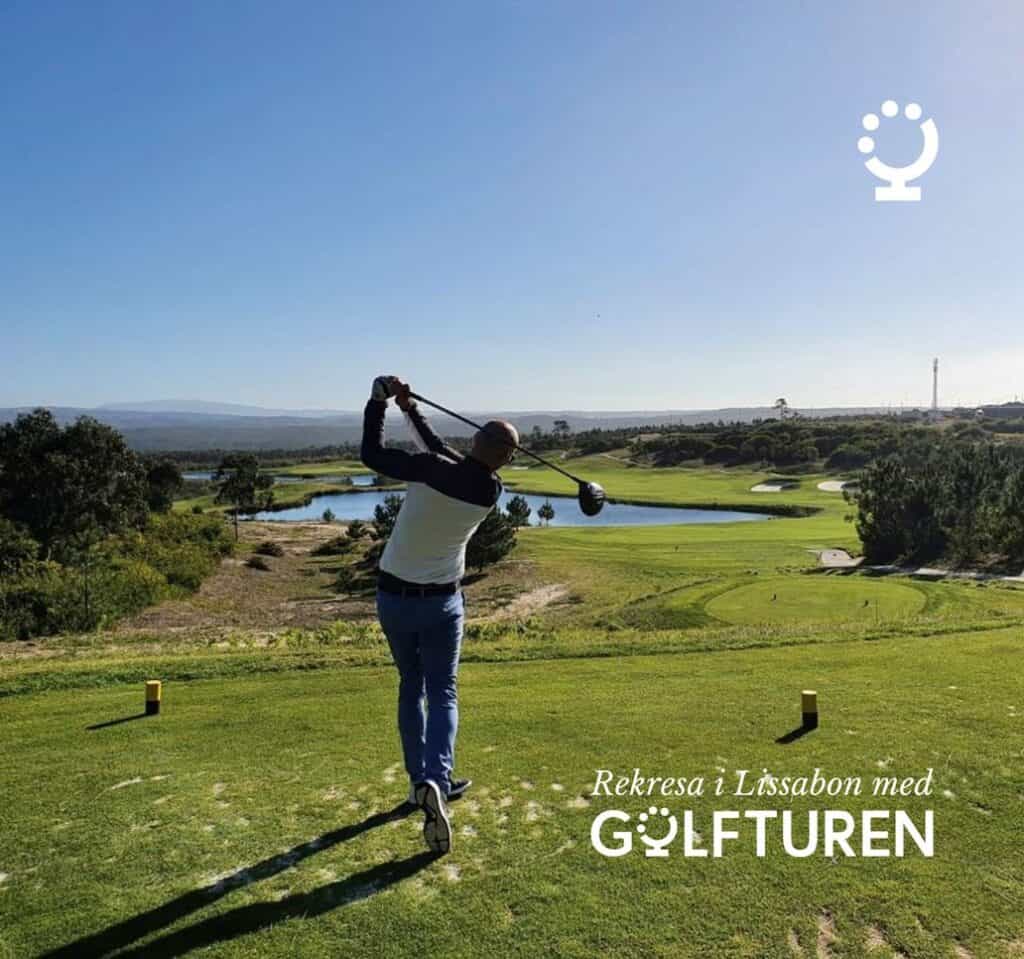 Utslag på underbara Seve Ballesteros Royal Obidos.