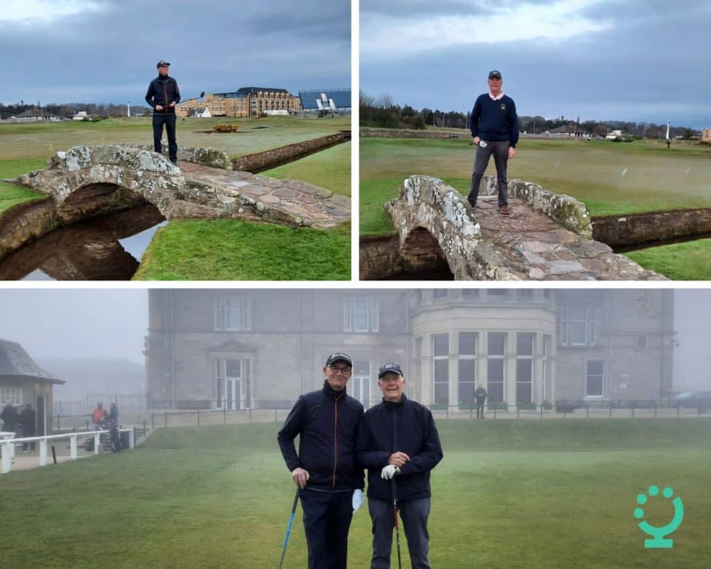 Ulf och Hans spelar St Andrews vid påsk!