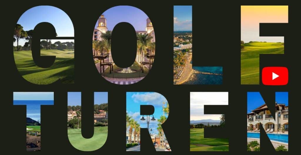 Golfturen finns på YouTube.