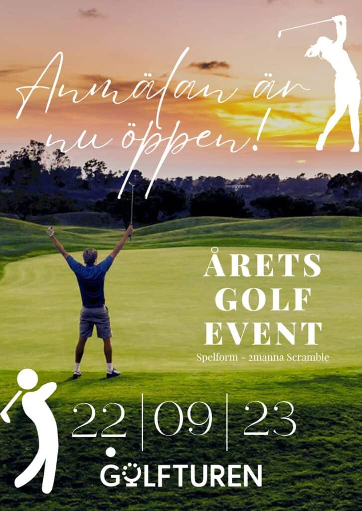 Golfturen presenterar stolt årets golfevent.