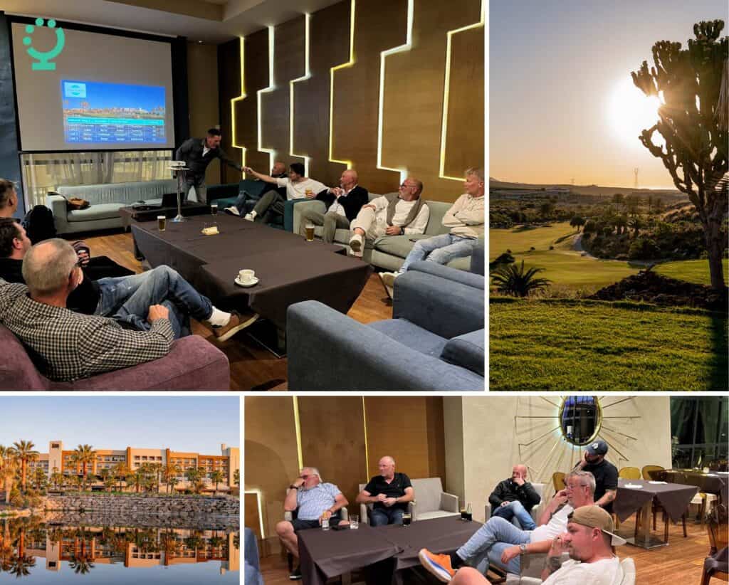 Golfturen Pro-Am 2023 spelades på trevliga Valle del Este Resort.