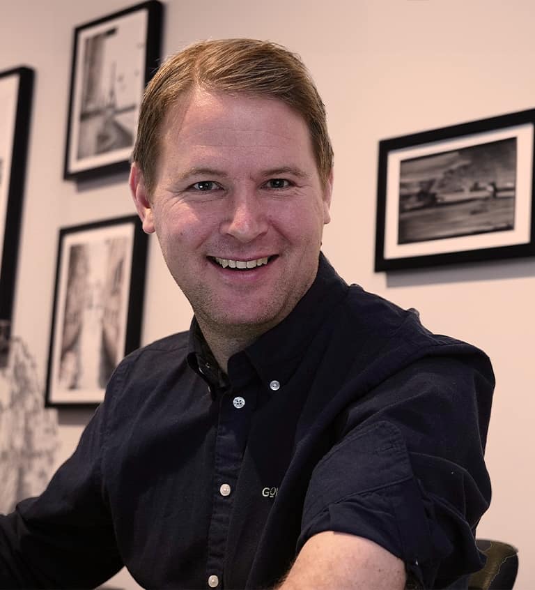 Jonas på Golfturen.