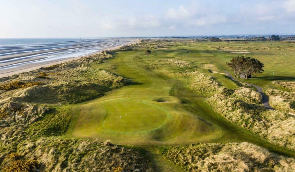 Seapoint med havet i bakgrunden