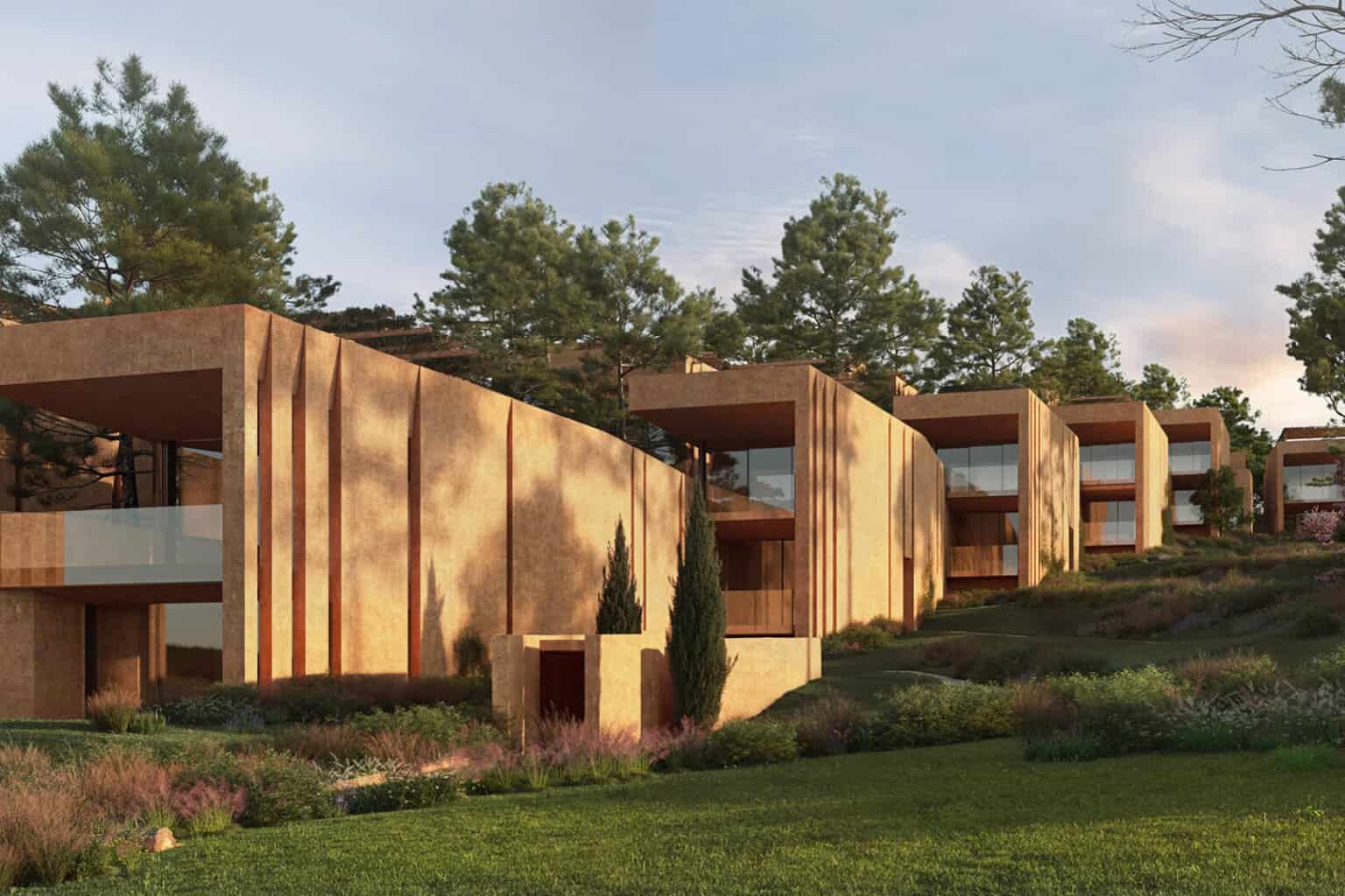 Palmares Signature Apartments och består av trettiosju byggnader med lägenheter som varierar från ett till tre sovrum, alla fullt utrustade med moderna bekvämligheter.