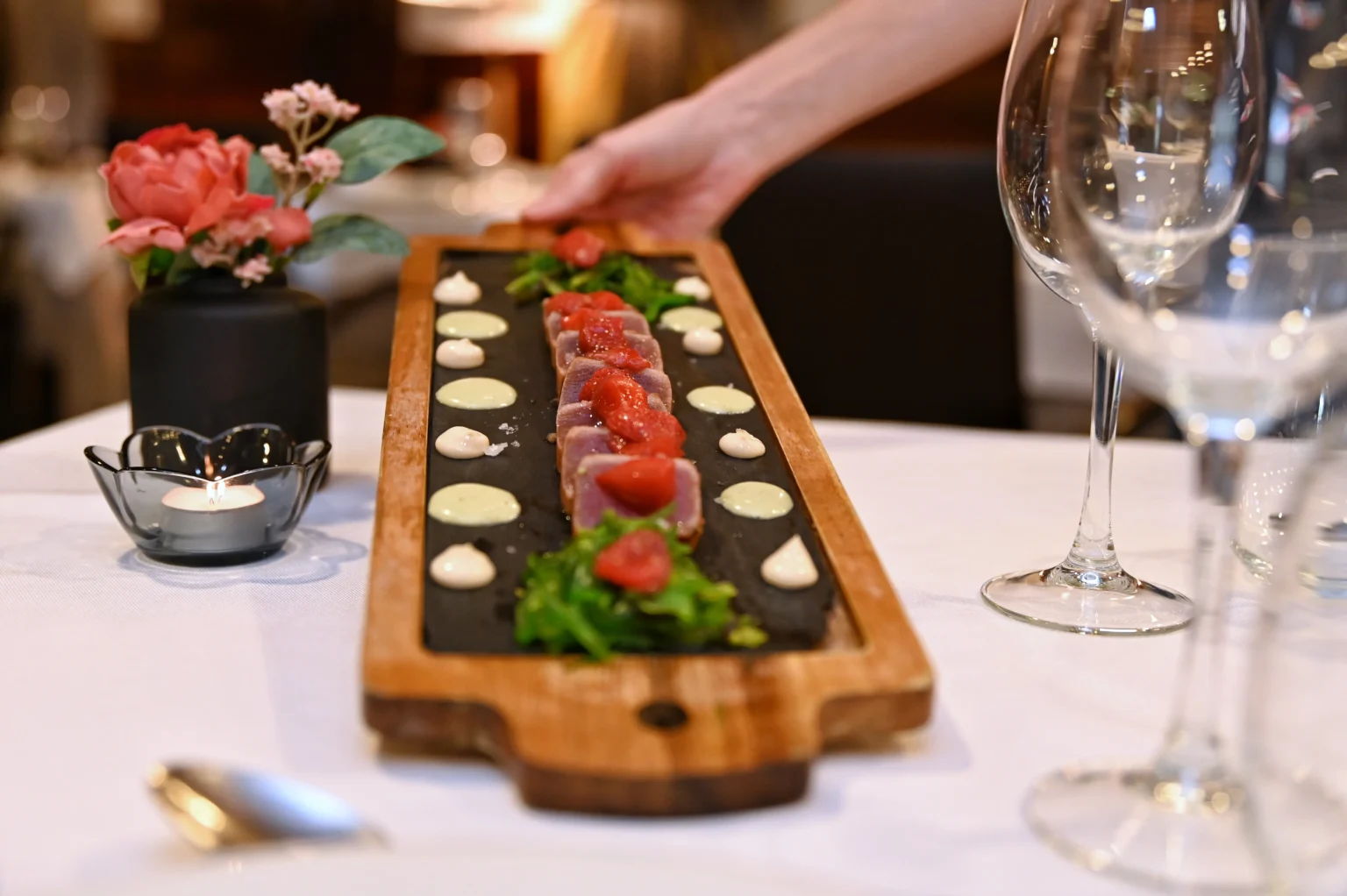 Trevlig och god mat på Bonalba Golf Resort.