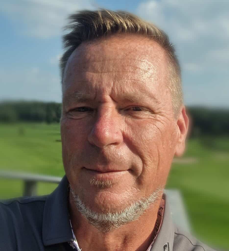 Juha Saarinen på Golfturen.
