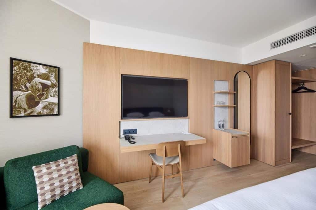 Sovrum på Georg Ots Spa Hotel.