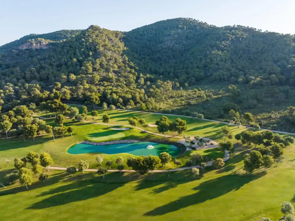 Kvällssol på Son Servera Golf